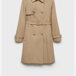 Mango Tan Trench Coat